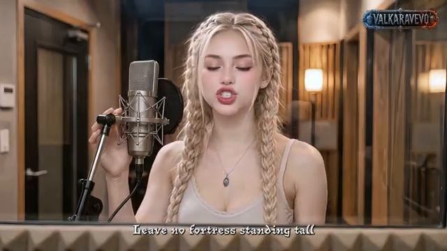 WOLVES OF VALHALLA | VALKARAVEVO Ft VEYRA | Epic Viking Duet | Viking Song | Viking Studio Music