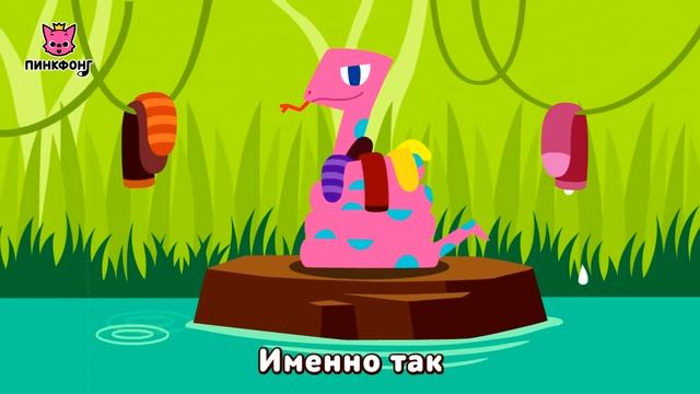Буги-вуги в Джунглях | Песни про Животных | Пинкфонг Песни для Детей