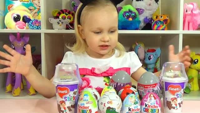 Сюрпризы Фиксики Принцессы Диснея Энгри Бердс распаковка Surprises Disney Princess Angry B