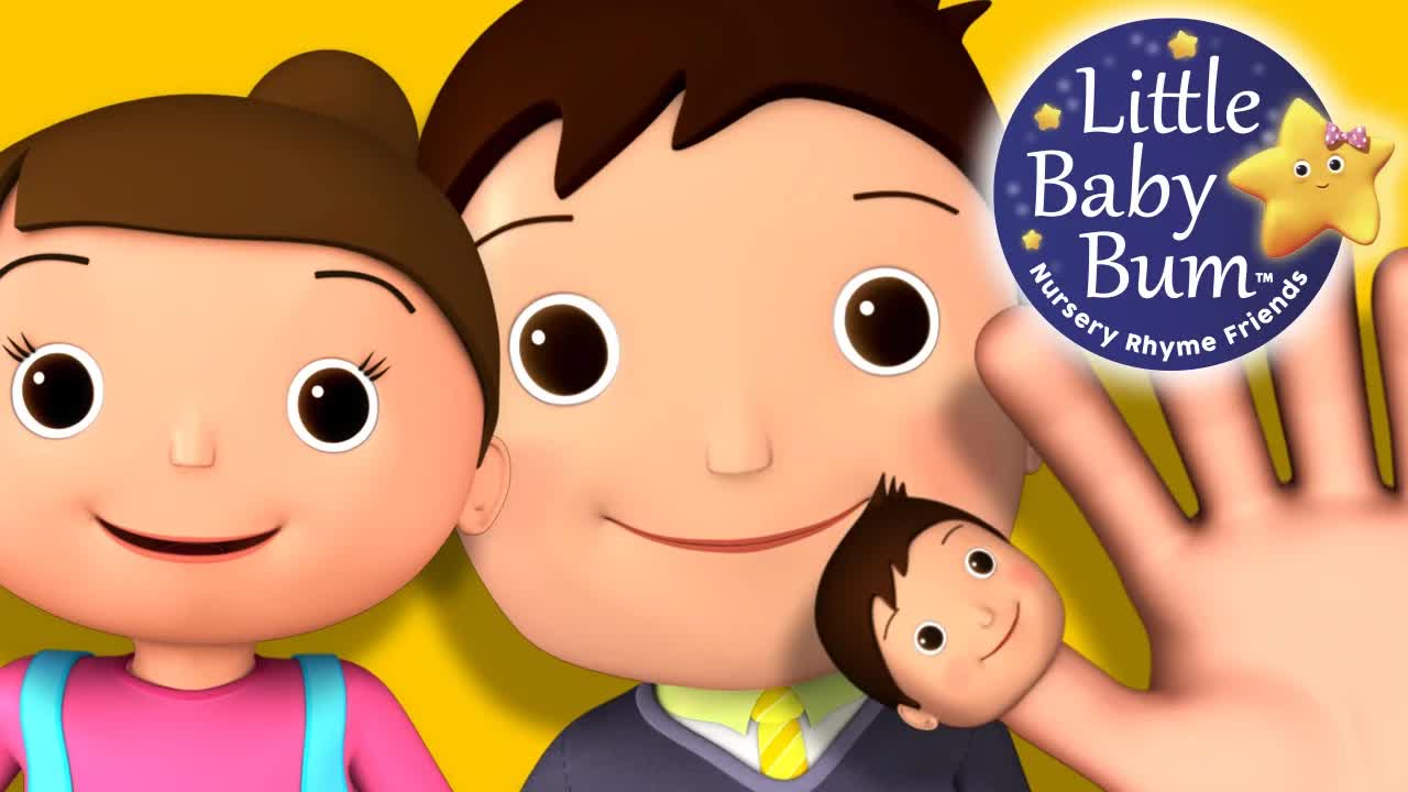Семья пальчиков (Папин палец) | LittleBabyBum - Детские стишки для малышей! Азбука и цифры