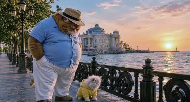Мурзабек и Василий в Одессе