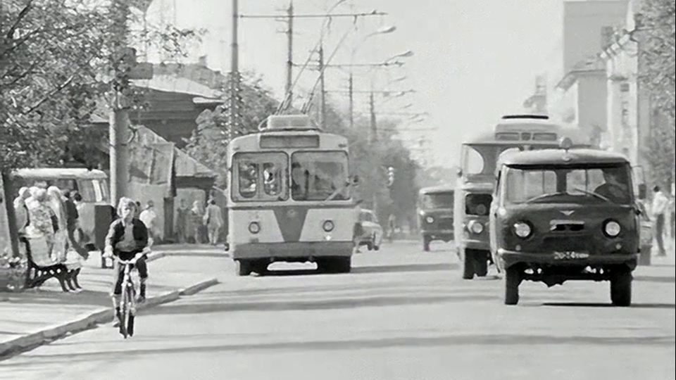 1977 год. Тюмень. Август. Улицы города