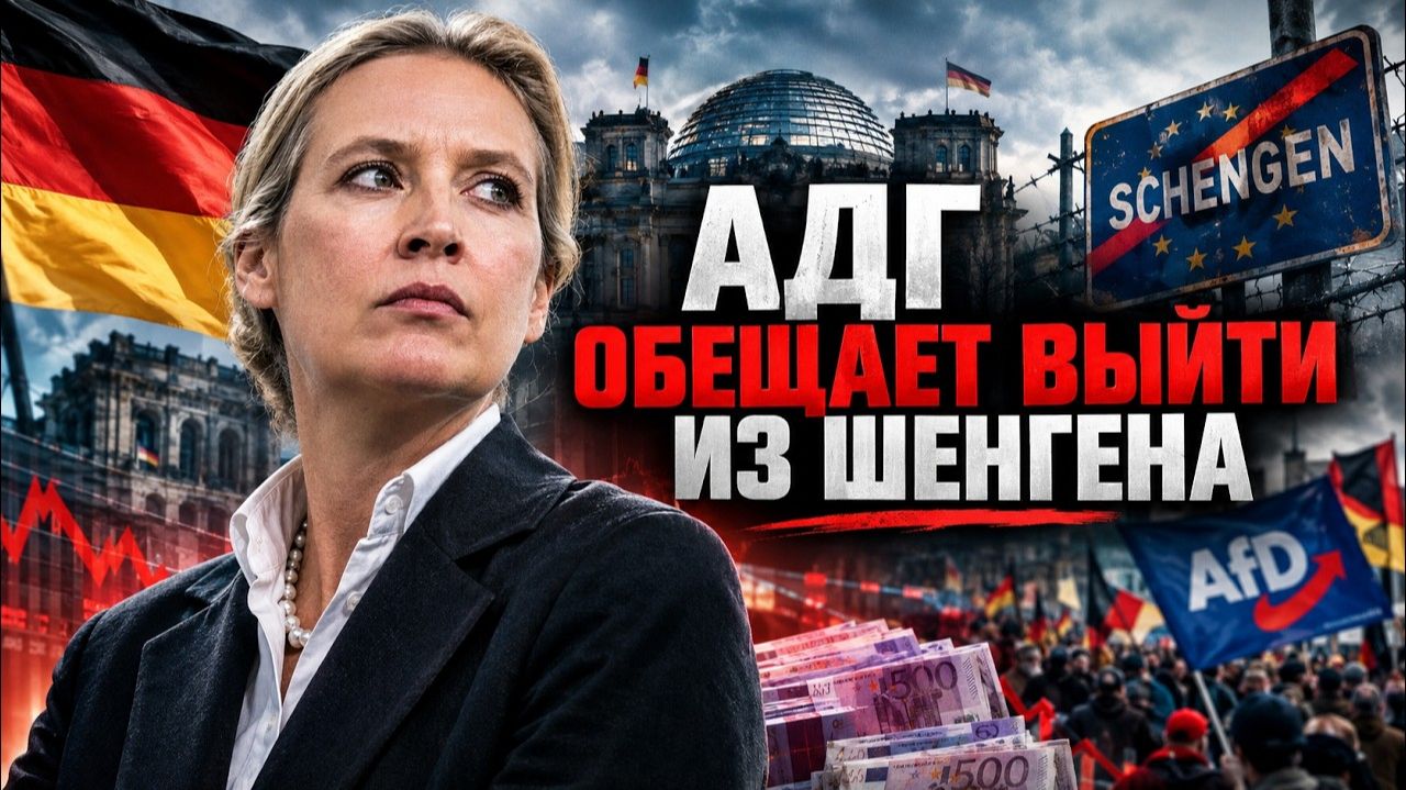 Германия рискует рейтингом AAA — долги растут, а АдГ обещает выйти из Шенгена