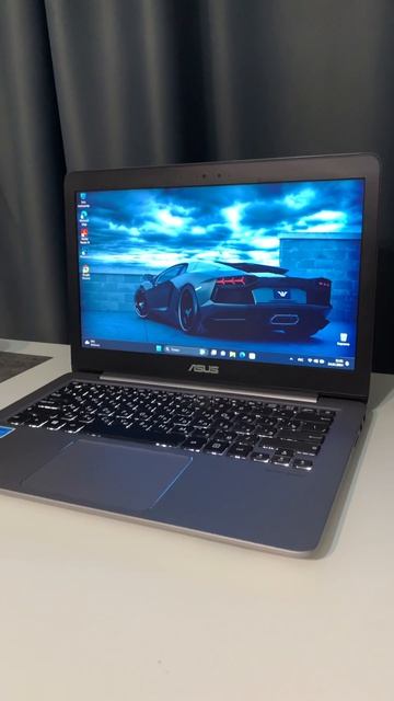 Тонкий метал-й Asus Zenbok IPs 3К экран, I5-7200u 16gb SSD 512gb
