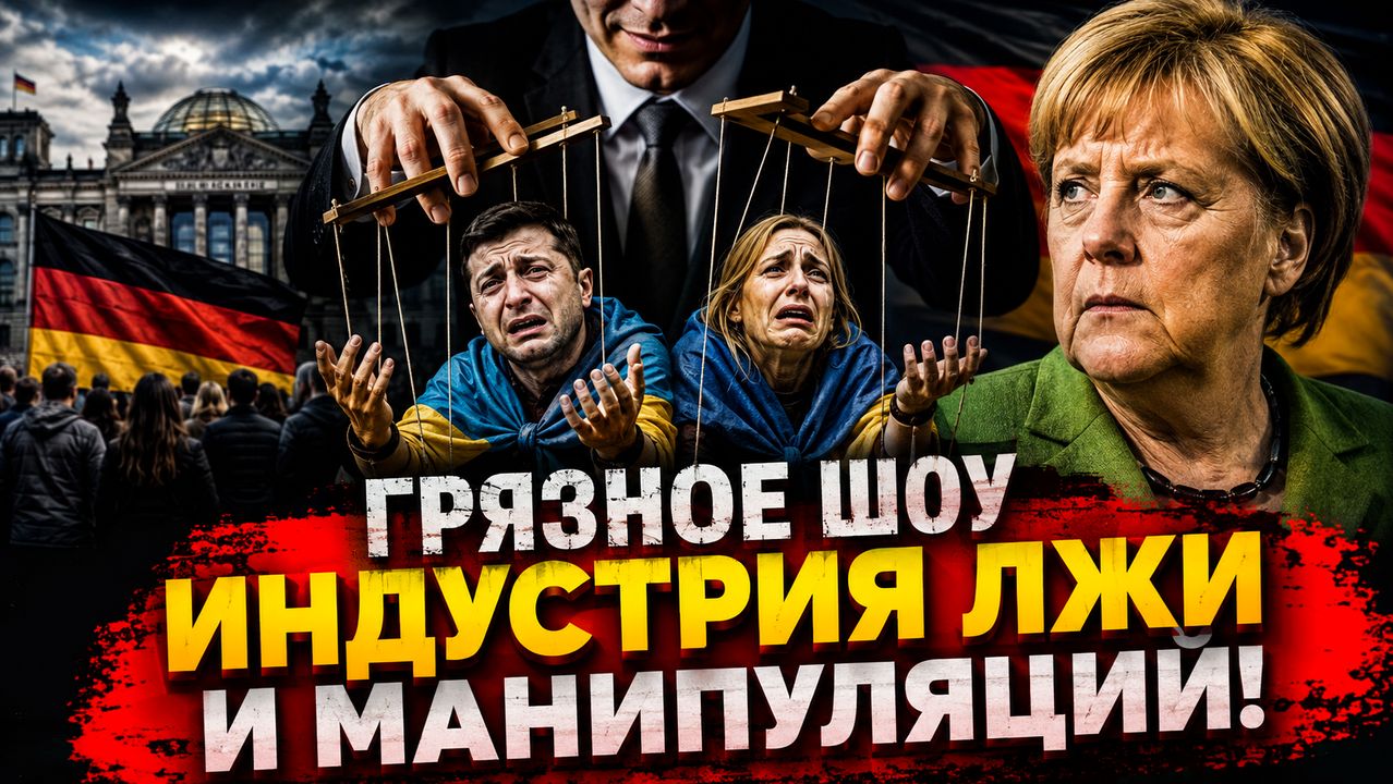 ГРЯЗНОЕ ШОУ 95 Квартала Как жертвы манипулируют Германией. Индустрия лжи и манипуляций