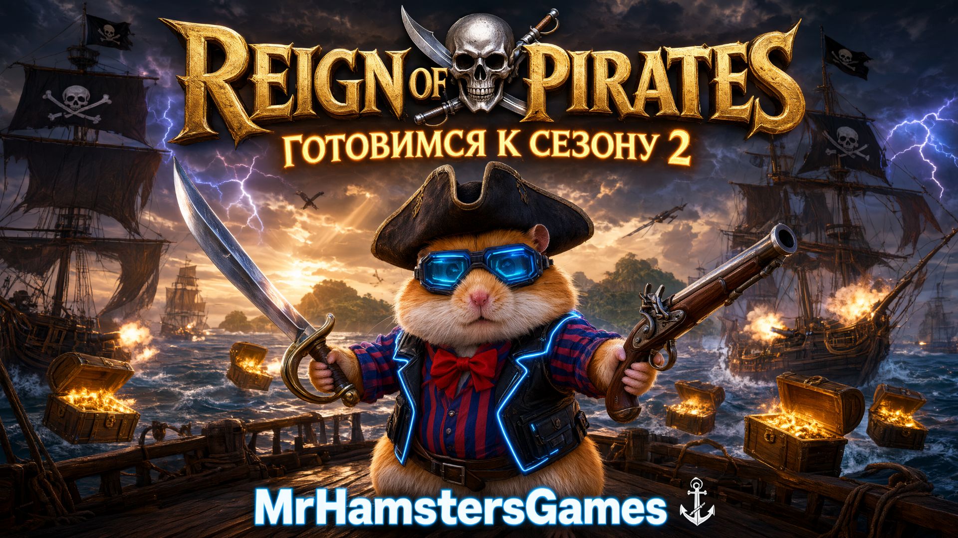 ПИРАТСКАЯ ЖИЗНЬ  Готовимся к сезону 2   Reign of Pirates 
