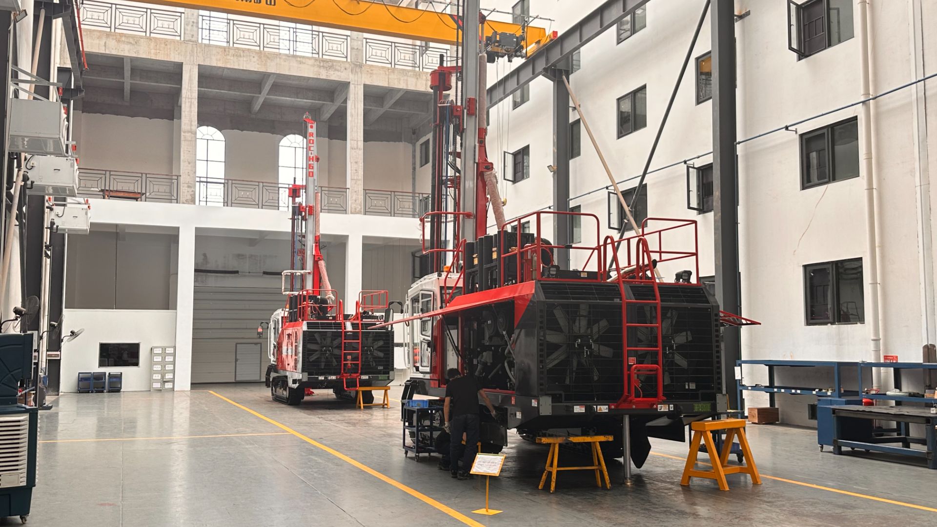 Буровой станок Black Diamond (BD) ROC H60  - 4 месяца непрерывной эксплуатации.
