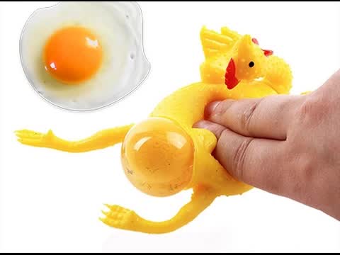 ★ Игрушки приколы курица и яичница