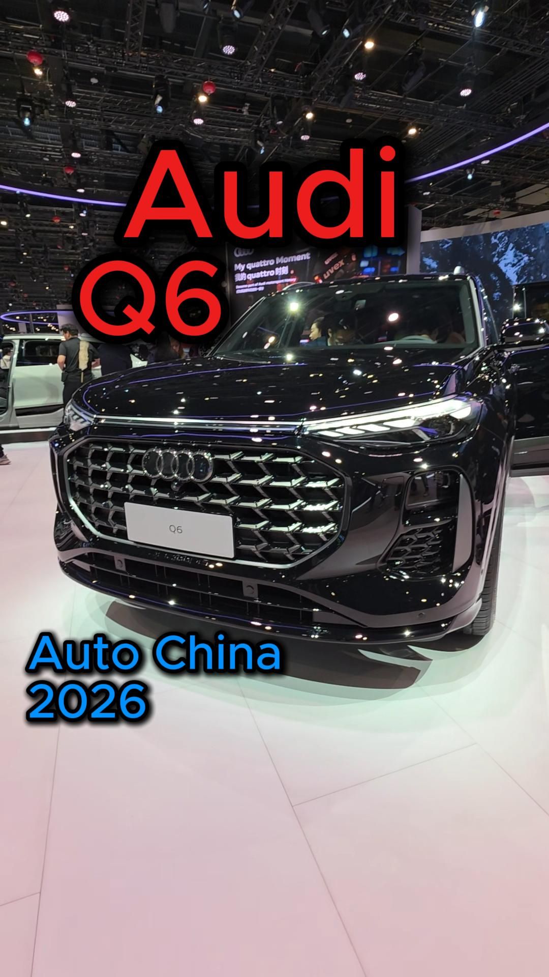 А это у нас полноразмерный кроссовер Audi Q6🚗