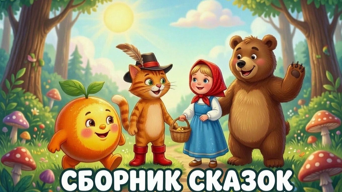 Сказки - Большой сборник сказок для малышей