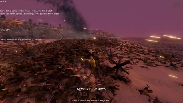АМЕРИКА против ГЕРМАНИИ ► Ultimate Epic Battle Simulator Омаха - Бич МОДЫ