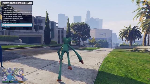 ХАГГИ ВАГГИ ЗОМБИ ЗАРАЖАЕТ ВСЕХ ЛЮДЕЙ Poppy Playtime в ГТА 5 МОДЫ! ОБЗОР МОДА в GTA 5 ВИДЕО