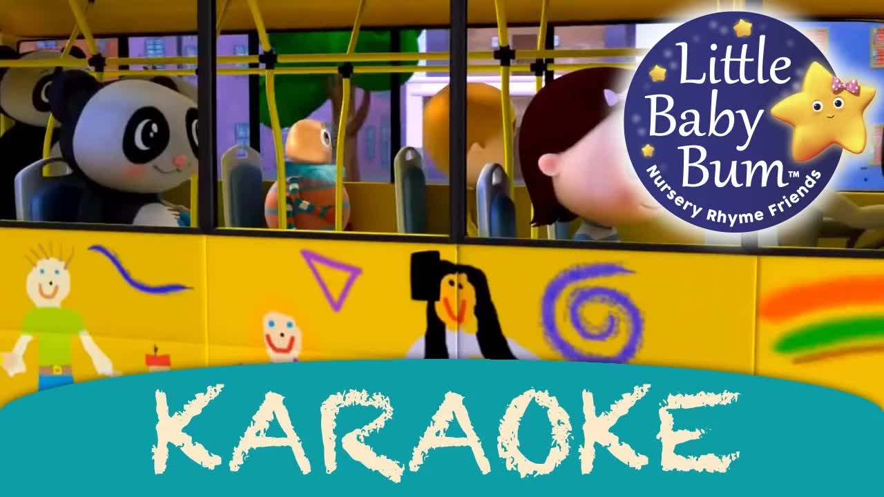 Учись с Little Baby Bum | Колеса автобуса | Детские стишки для малышей | Песни для детей