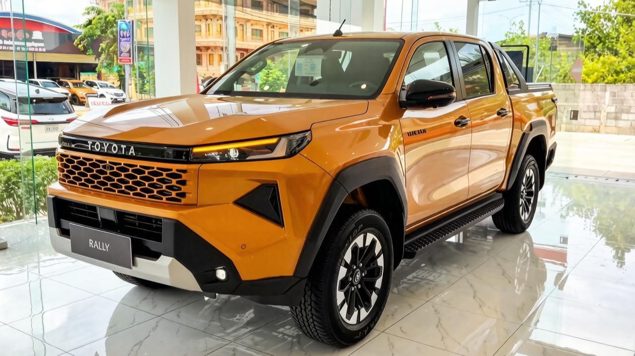 Новая TOYOTA Hilux Travo Rally 2027 года. Отличный проходимый пикап. Обзор автомобилей.