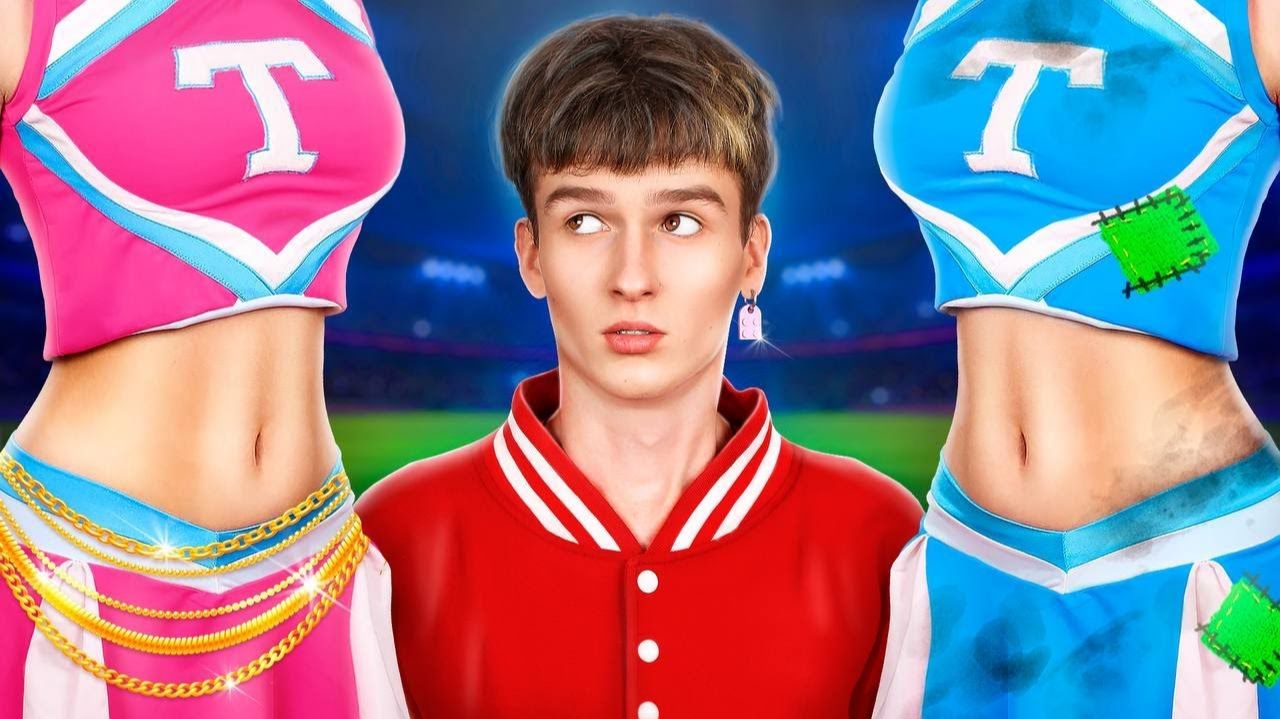 Хорошая Чирлидерша Vs Плохая Чирлидерша # Новенькая Стала Капитаном Команды