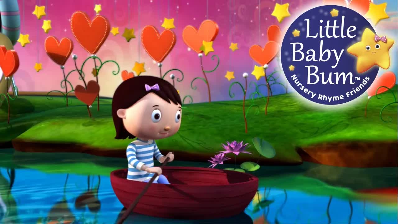 Гребите гребите гребите вашу лодку  Детские стишки  от LittleBabyBum!