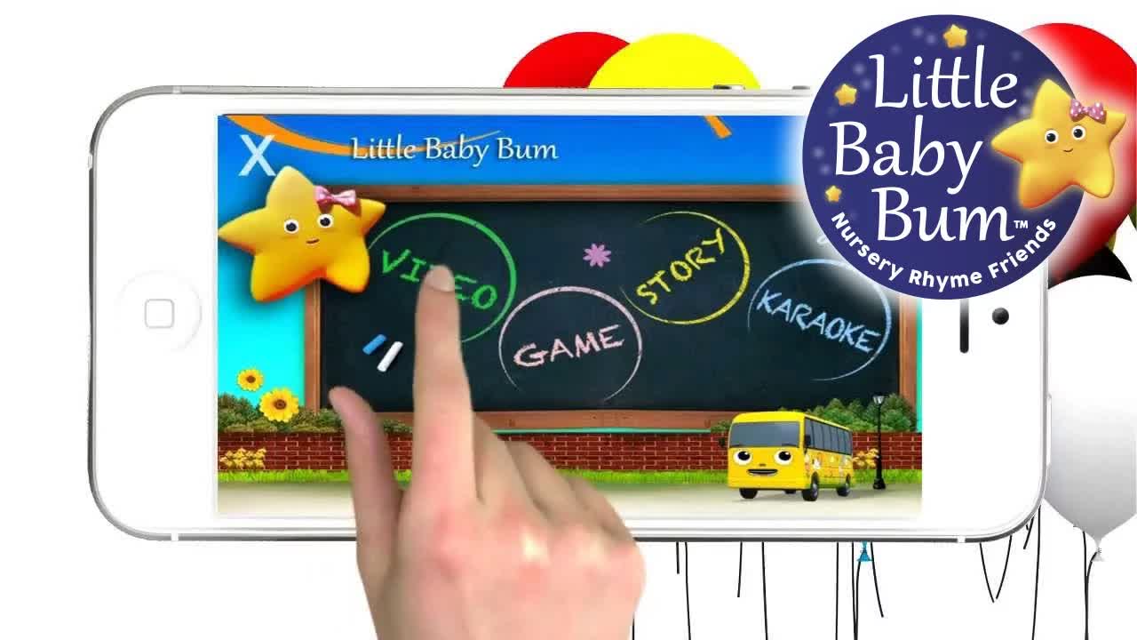 Приложение детских стишков от LittleBabyBum для IOS/Android телефонов/планшетов!