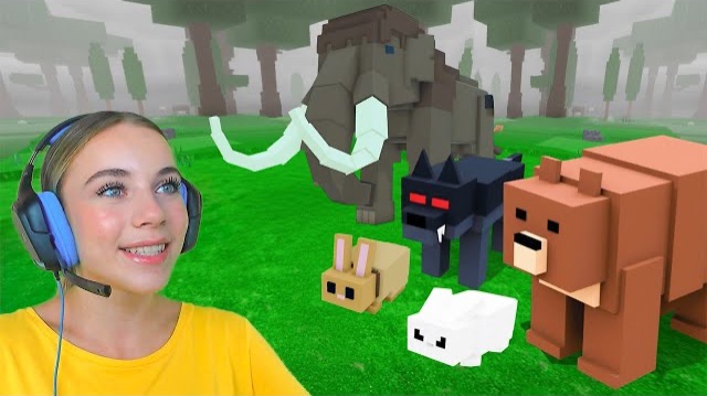 ПРИРУЧИЛА ВСЕХ ЖИВОТНЫХ В 99 ДНЕЙ ВЫЖИВАНИЯ В ЛЕСУ С АЛЁНОЙ в ROBLOX!