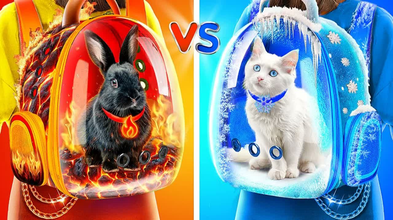 Огонь Vs лёд! Хорошая стихия против плохой