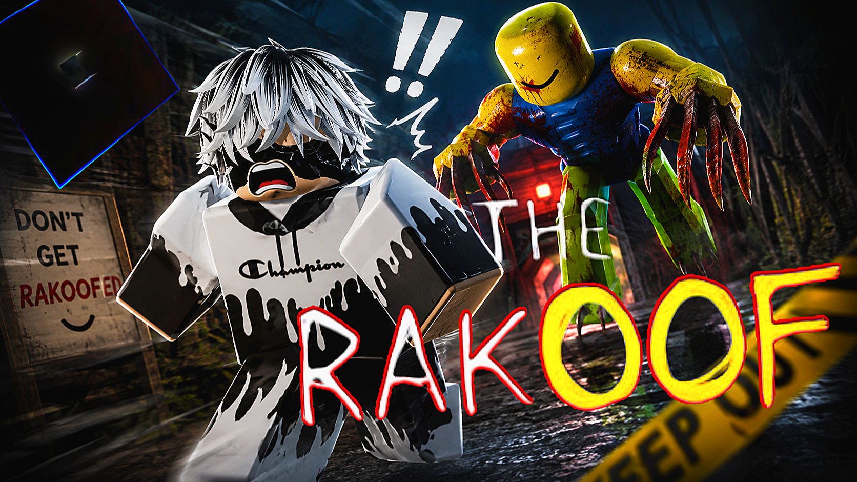  НЕ ОБОРАЧИВАЙСЯ!!! ОН УЖЕ РЯДОМ  RakOOF HORROR Roblox