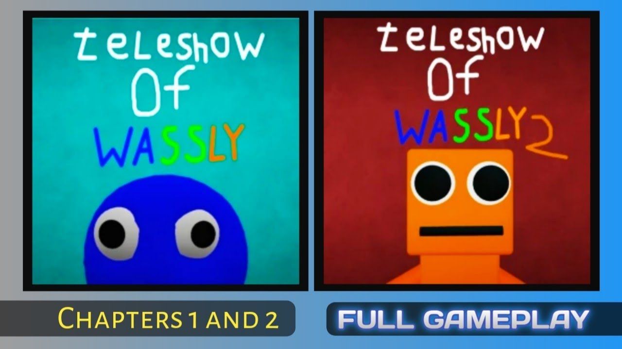 ТЕЛЕШОУ WASSLY CHAPTERS (1,2) Полный геймплей - Mascot Horror Roblox