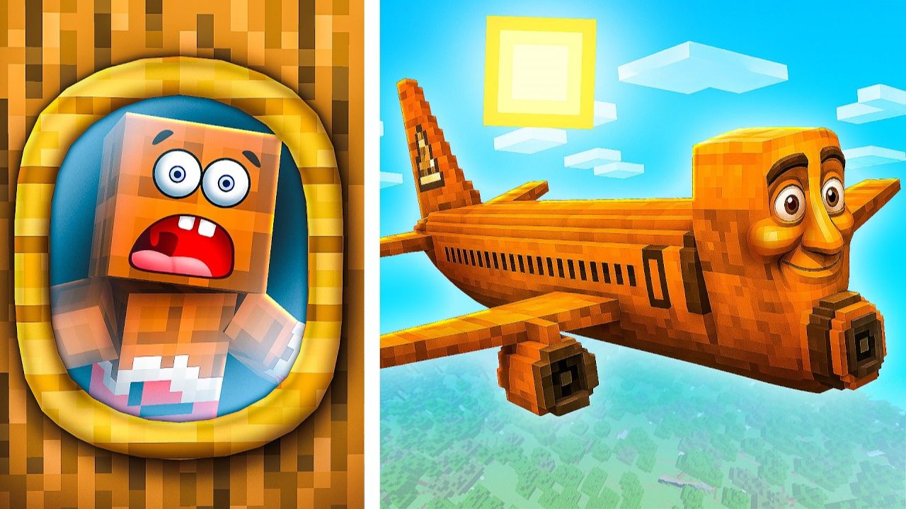 ❌ НЕ САДИСЬ В САМОЛЁТ ТУНГ ТУНГА!😱 МАЙНКРАФТ (ВЛАДУС) #Minecraft #Майнкрафт