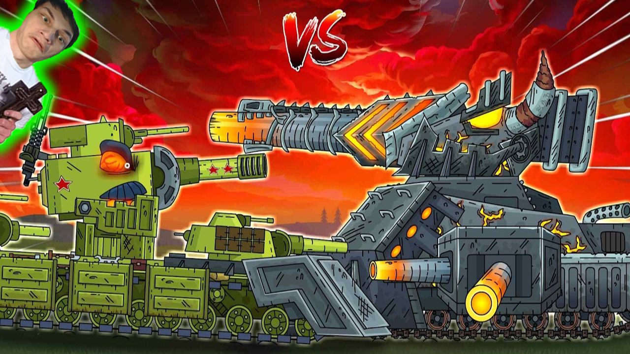 Ты Себя Переоценил! Левиафан Vs КВ-6 - Реакция на Геранд - Мультики про Танки ! ? разбор теории