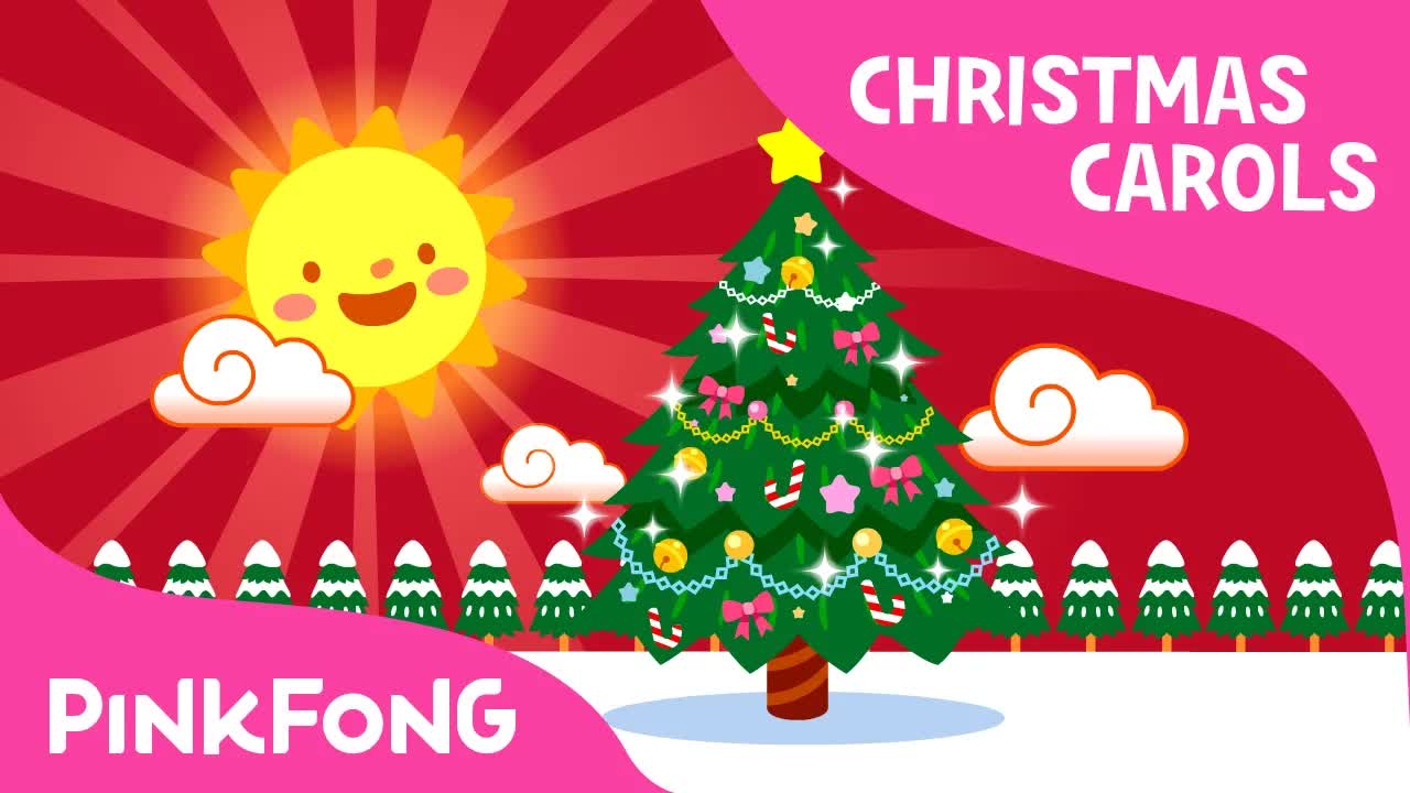 Украсим залы | Рождественские песни | PINKFONG Песни для детей