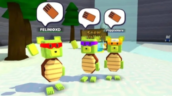 ИГРАЮ СО СНЕЖНЫМ МОДОМ В SUPER BEAR ADVENTURE