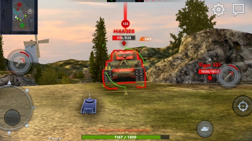 Tanks Blits Бой на тигре