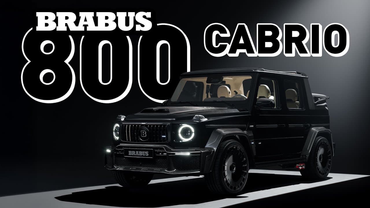 THE OPEN-AIR ICON. BRABUS 800 CABRIO.