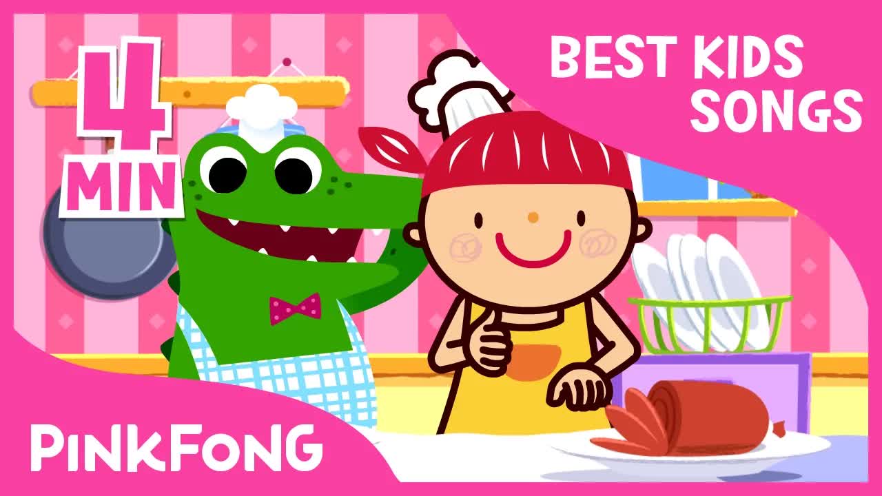 Вкусная еда | Лучшие детские песни | Песни PINKFONG для детей