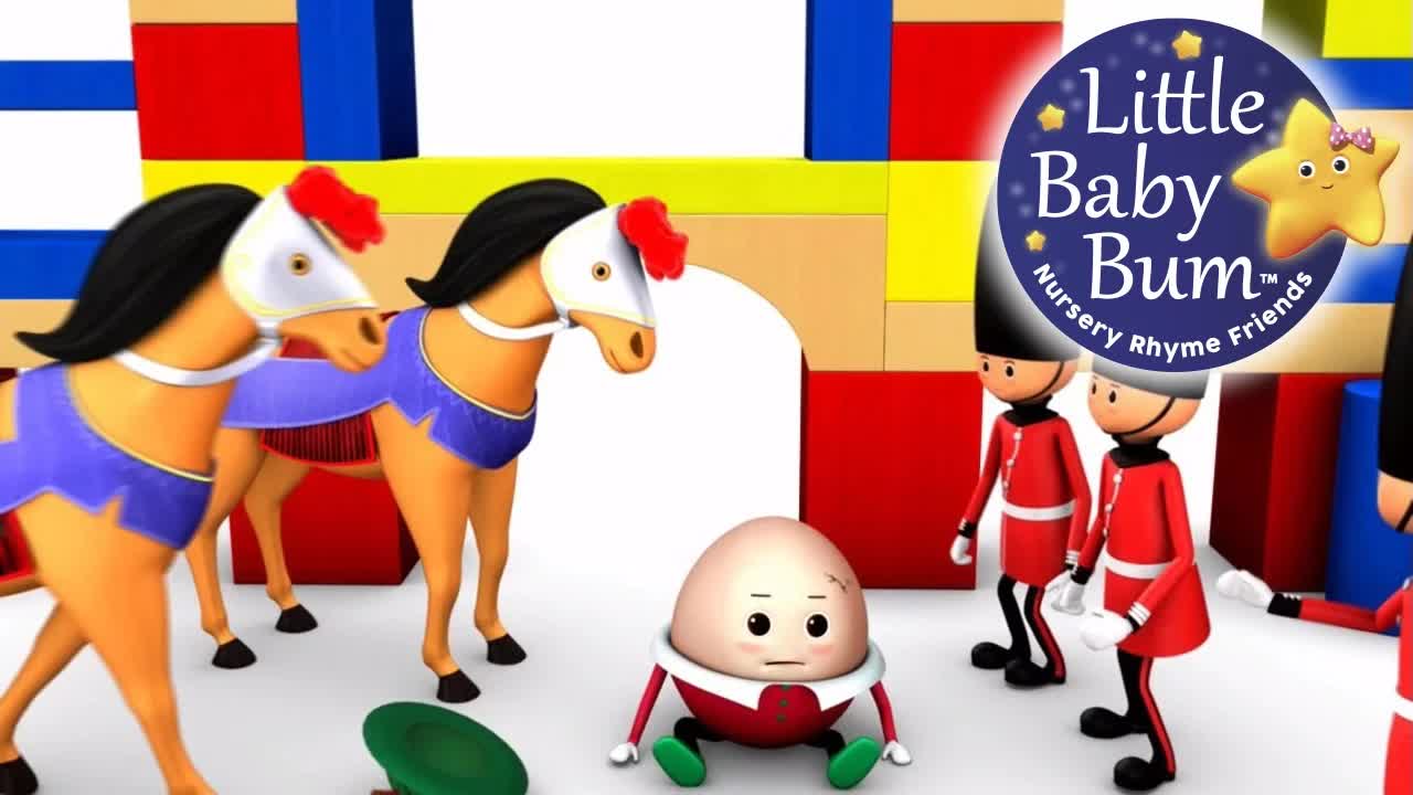 Шалтай-болтай | Часть 1 | Детские стишки | От LittleBabyBum! | Азбука и цифры