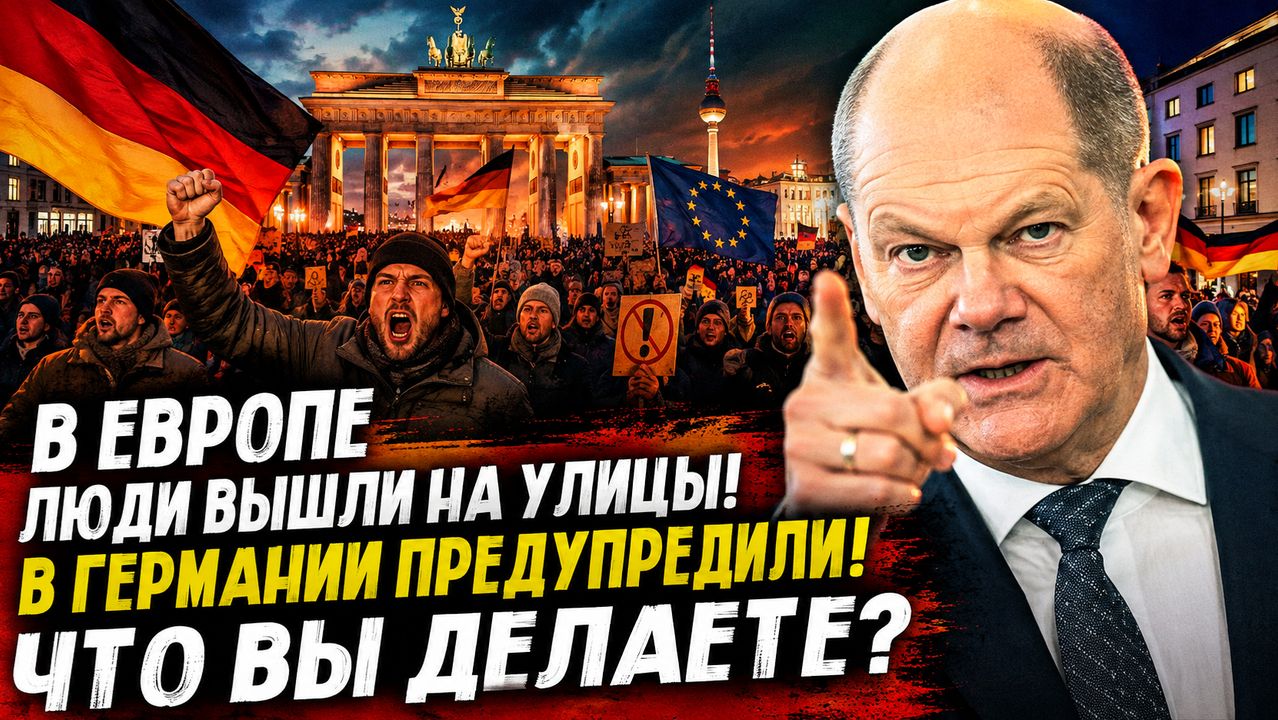 В Европе люди вышли на улицы. В Германии предупредили. Что вы делаете. Новости сегодня