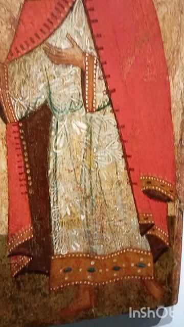 Св. князь Борис. Св. князь Глеб. иконы деисусного чина. Середина XV века. Новгород.
