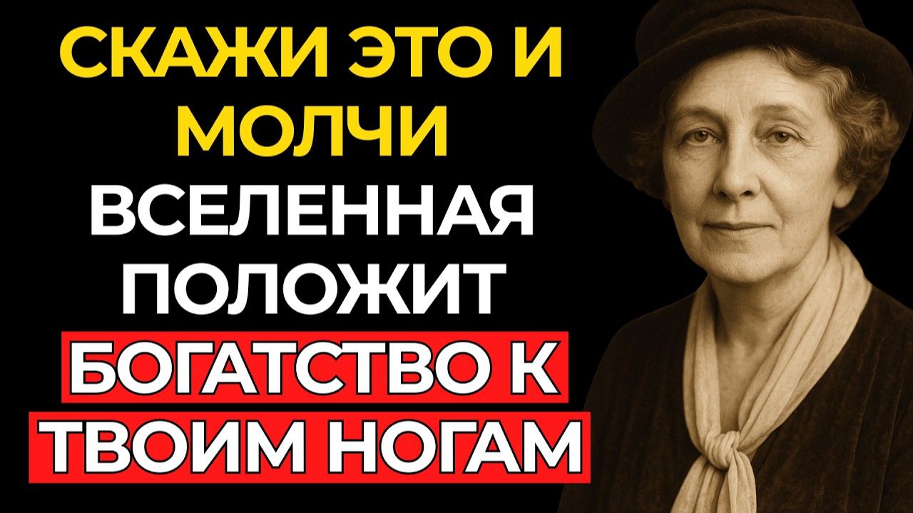 СКАЖИ ЭТО ЕДИНСТВЕННОЕ СЛОВО, но НИКОМУ НЕ ГОВОРИ (Прояви Изобилие и Процветание) – Флоренс Сковел