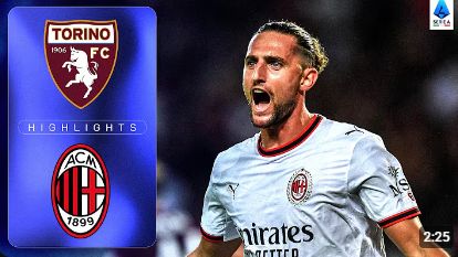 Торино  Милан 1:2  Обзор Серия А