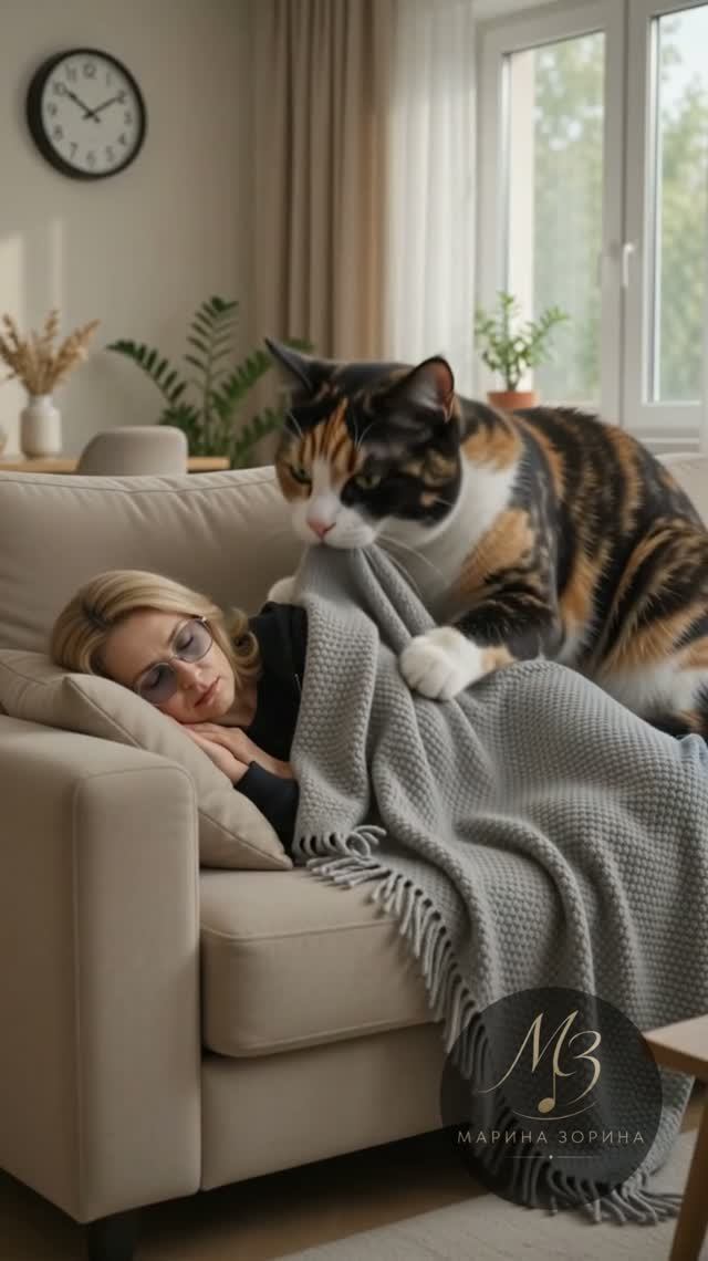 Сама забота!❤️🐈