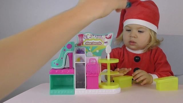 Распаковка игрушек ШОПКИНС Обувной Бутик 3 Сезон