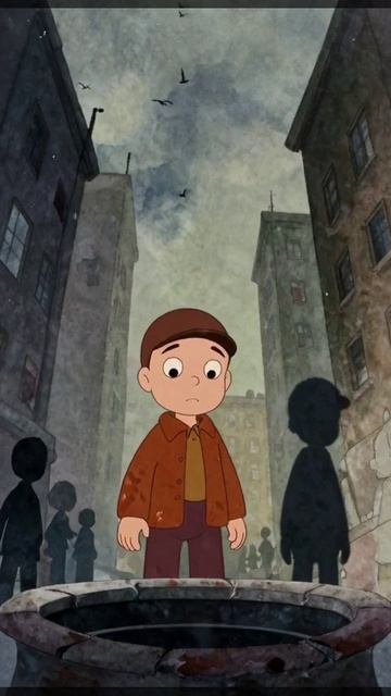 Клип, как будто из детства — рисованный, как советский мультфильм 🎞️