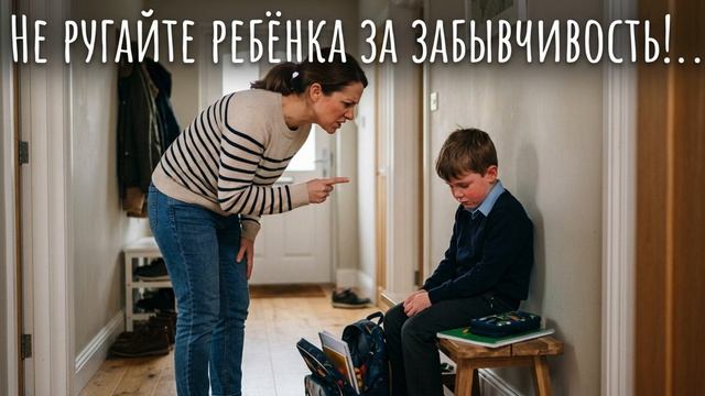 Не ругайте ребёнка за забывчивость… ремикс