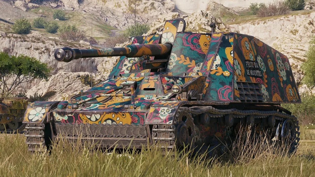 Nashorn - 5 Кил 5,4К Дамаг