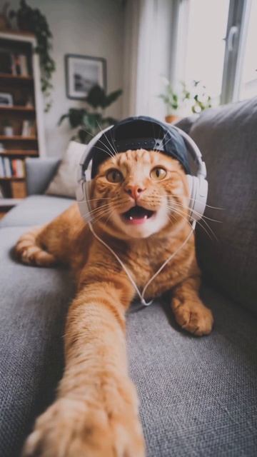 Поющий кот