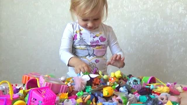 Большая коллекция маленьких игрушек Алисы A Large Collection Of Toys Alice