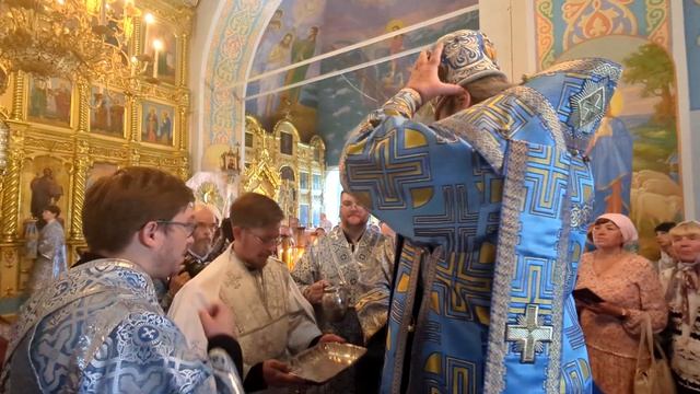 Митрополит Савватий  совершил диаконскую хиротонию Виктора Борисова  с.Альгешево  21.07.2026г