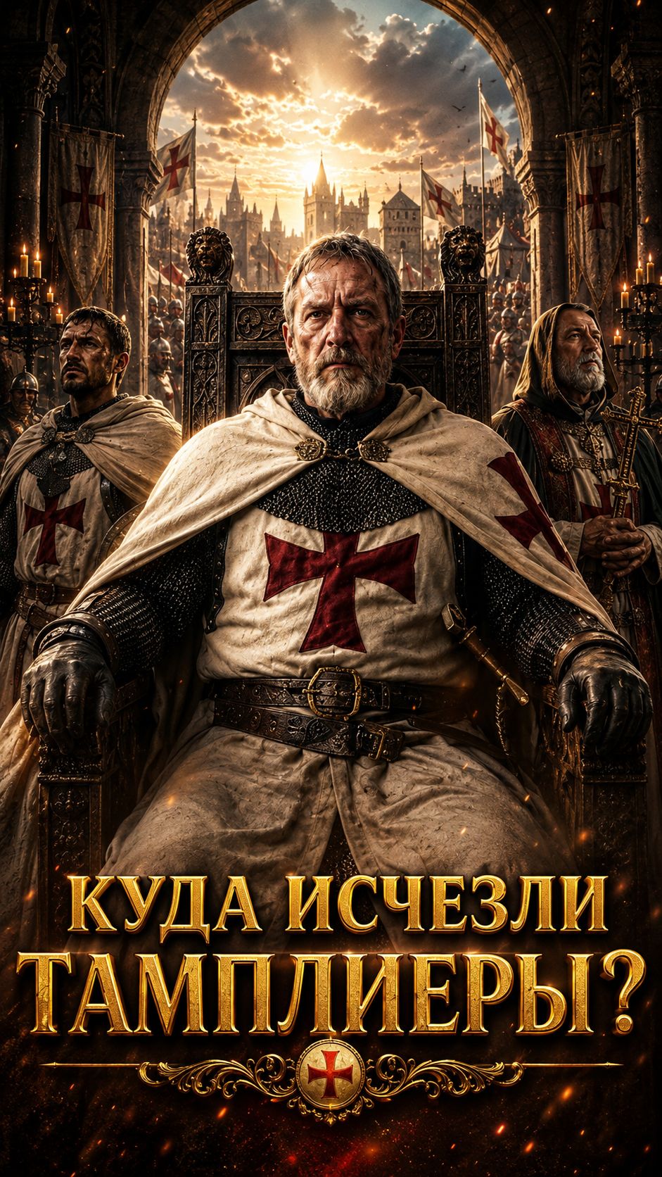 Пятница 13-е как уничтожили Тамплиеров! 😱🩸 (Часть 3)
