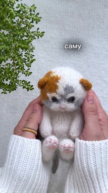 Реалистичные игрушки спицами.