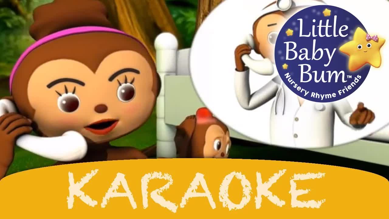 Пять маленьких обезьянок | Учимся с Little Baby Bum | Детские стишки для малышей | Песни для детей