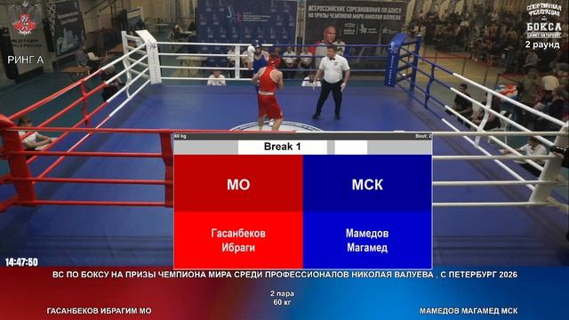 2 60 кг Гасанбеков Ибрагим Васюнин Никита