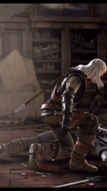 Синематика огонь🔥загадка в конце😏🤓 #vilmarionv #game #gaming #games #witcher #old #ведьмак #игры